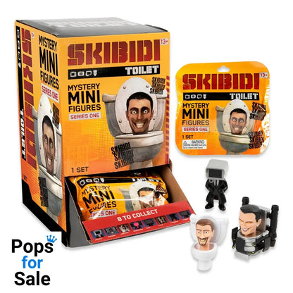 Skibidi Toilet Minifigures 6 cm Series 1 Display (24) Mini-figures