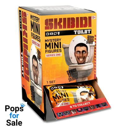Skibidi Toilet Minifigures 6 cm Series 1 Display (24)