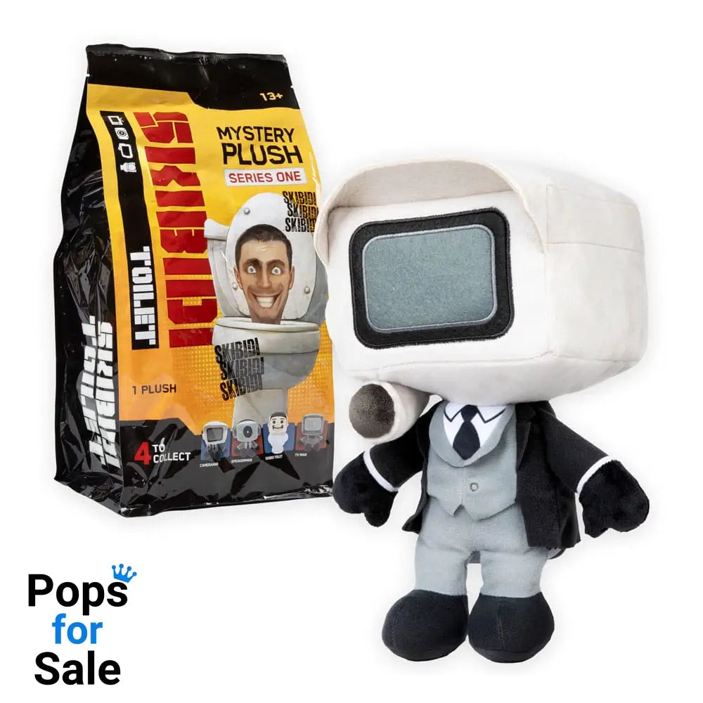 Skibidi Toilet Plush Mystery Blind Bag Display (2)