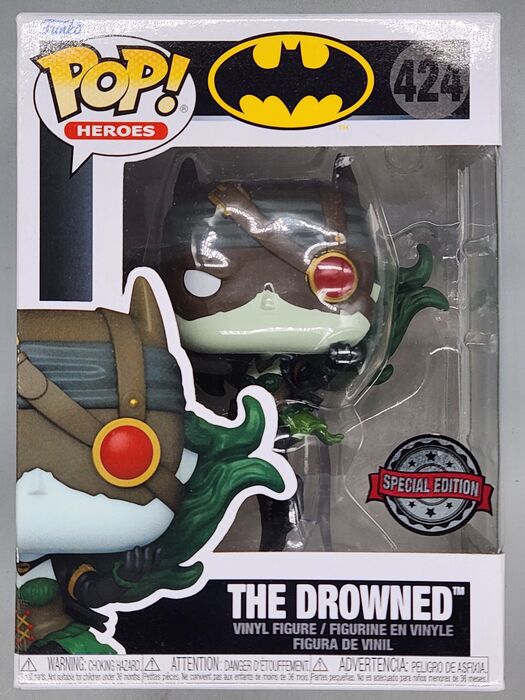 424 The Drowned - DC Batman Funko POP - Box Damaged