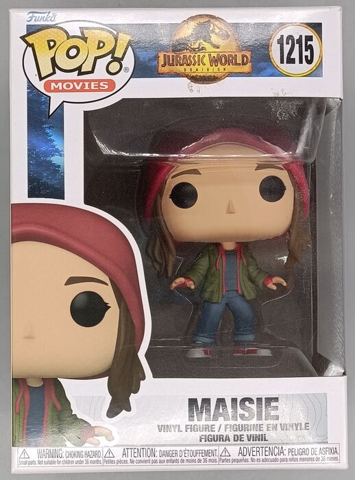 #1215 Maisie - Jurassic World Dominion - Box Damaged Funko POP