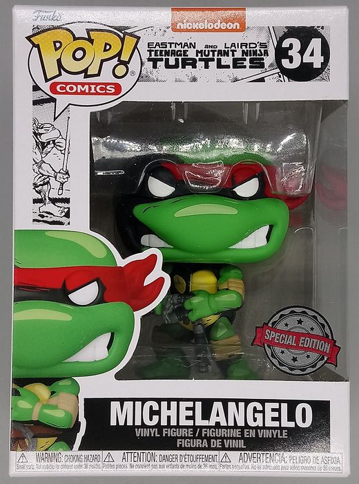 34 Michelangelo - TMNT Teenage Mutant Ninja Turtles Funko POP