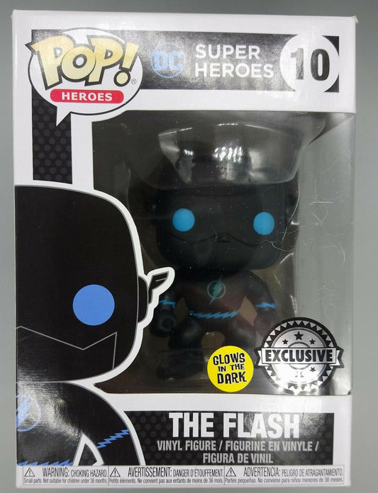 #10 The Flash (Silhouette) - Glow - DC Super Heroes Funko POP