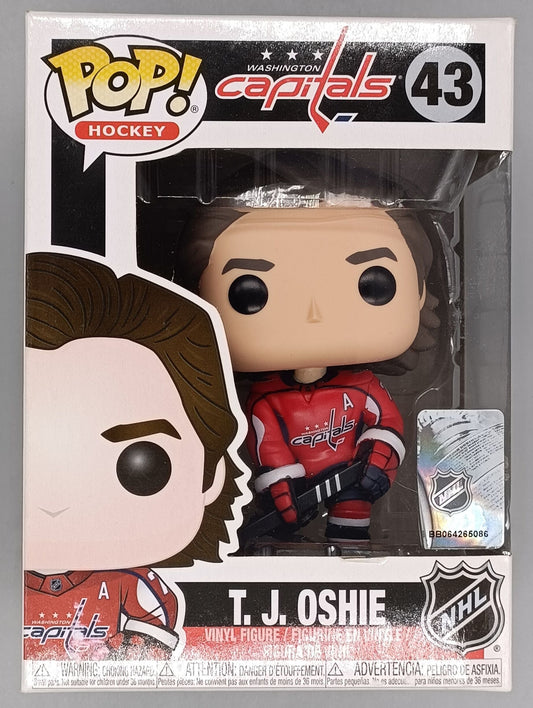 43 T. J. Oshie - NHL Washington Capitals - Funko POP - Box Damaged