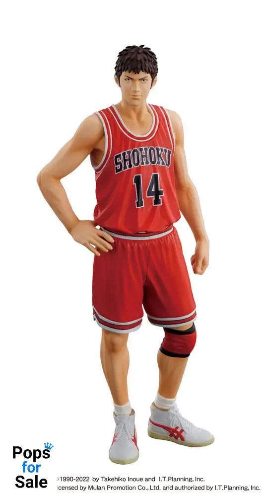 Slam Dunk Scale PVC Statues 5-Pack Shohoku Starting Member Set 15 - 17 cm