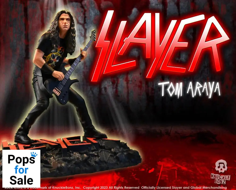 Slayer Rock Iconz Statue 1/9 Tom Araya II 22 cm