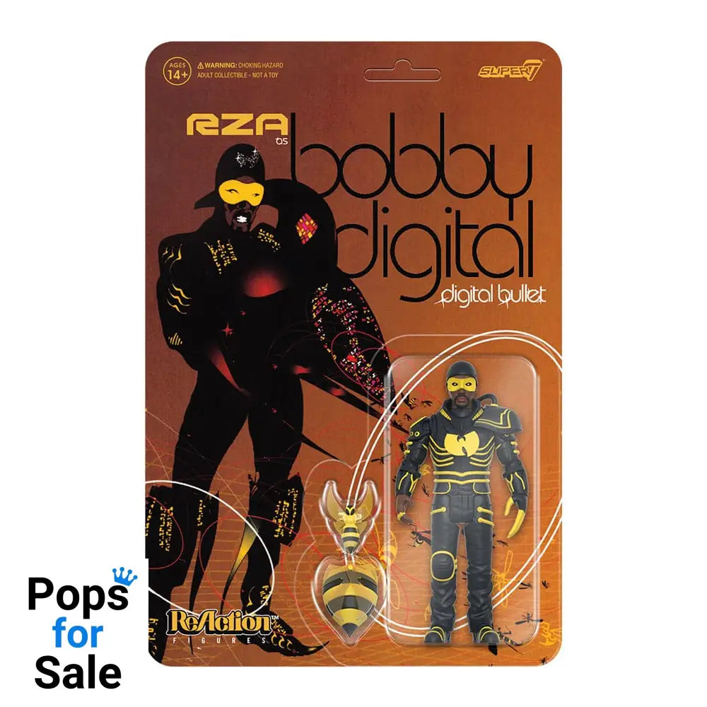 Slick Rick ReAction Action Figure RZA Digital Bullet 10 cm