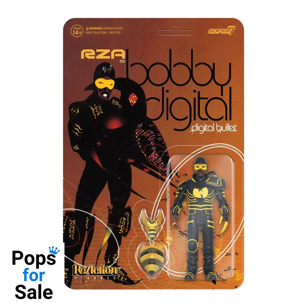 Slick Rick ReAction Action Figure RZA Digital Bullet 10 cm