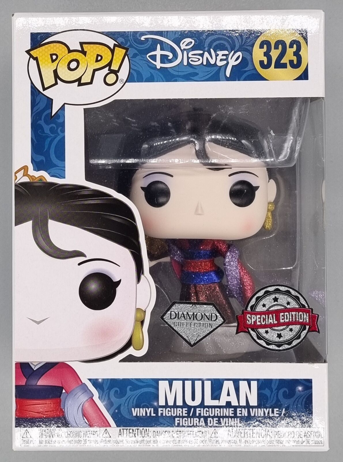 #323 Mulan (Gown) - Diamond - Disney Mulan Funko POP