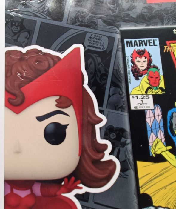#01 Scarlet Witch - Comic Cover (Marvel) - Box Damaged Funko POP