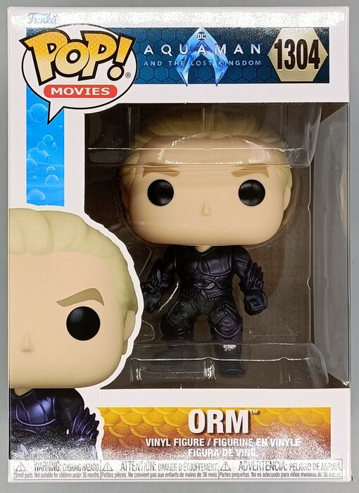 1304 Orm - DC Aquaman and the Lost Kingdom Funko POP - Brand New
