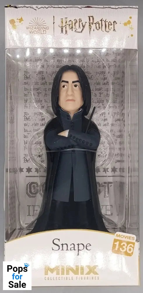 Snape - Harry Potter Minix Figure 12cm - Brand New