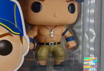 #01 John Cena (Blue Cap) - WWE - Box Damaged Funko POP