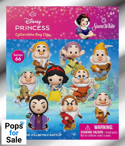 Snow White 3D PVC Bag Clips Classic Series 66 Display (24)