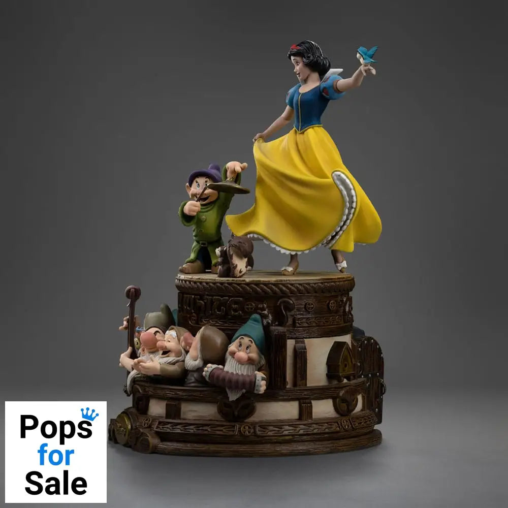 Snow White and the Seven Dwarves Art Scale Statue 1/10 Snow White and Dopey Deluxe Edition 21 cm