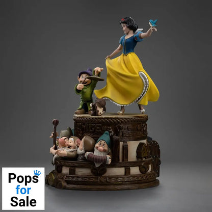 Snow White and the Seven Dwarves Art Scale Statue 1/10 Snow White and Dopey Deluxe Edition 21 cm