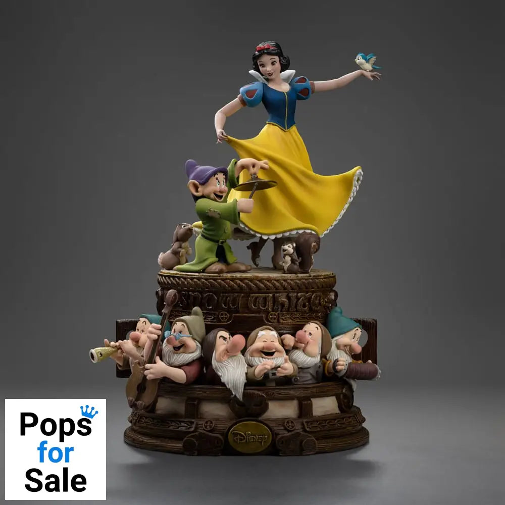Snow White and the Seven Dwarves Art Scale Statue 1/10 Snow White and Dopey Deluxe Edition 21 cm