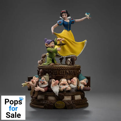 Snow White and the Seven Dwarves Art Scale Statue 1/10 Snow White and Dopey Deluxe Edition 21 cm