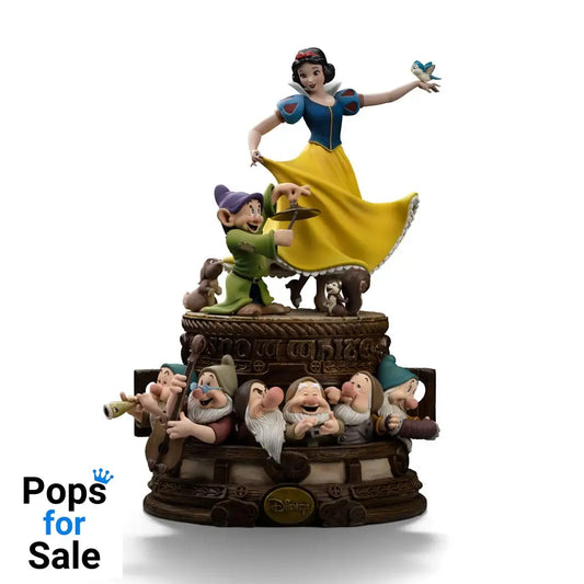 Snow White and the Seven Dwarves Art Scale Statue 1/10 Snow White and Dopey Deluxe Edition 21 cm