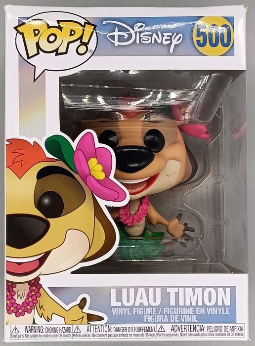 #500 Luau Timon - Disney Lion King - Box Damaged Funko POP