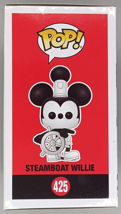 425 Steamboat Willie Disney Mickey's 90th anniversary Funko POP - Box Damaged