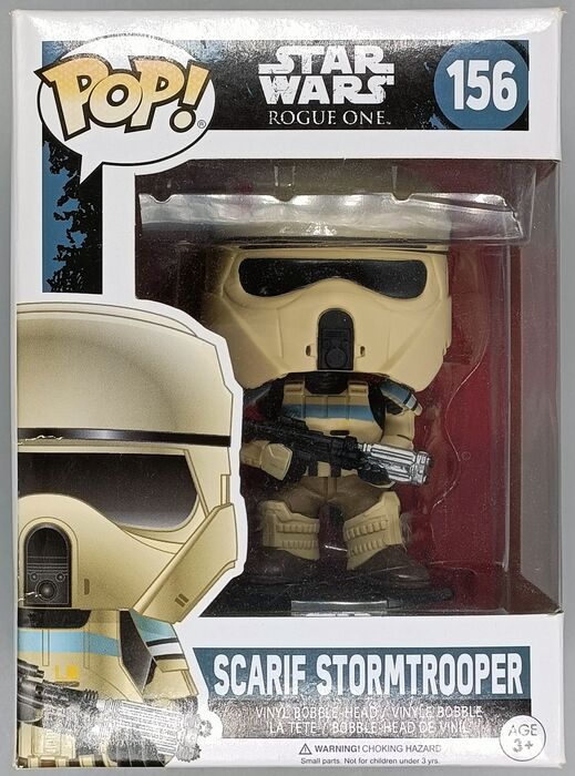 #156 Scarif Stormtrooper (Squad Leader) - Star Wars - Box Damaged Funko POP