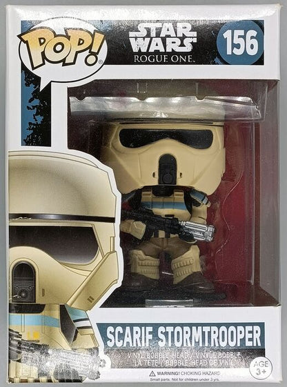 #156 Scarif Stormtrooper (Squad Leader) - Star Wars - Box Damaged Funko POP
