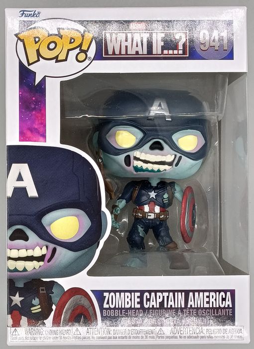 #941 Zombie Captain America - Marvel What if...? Funko POP