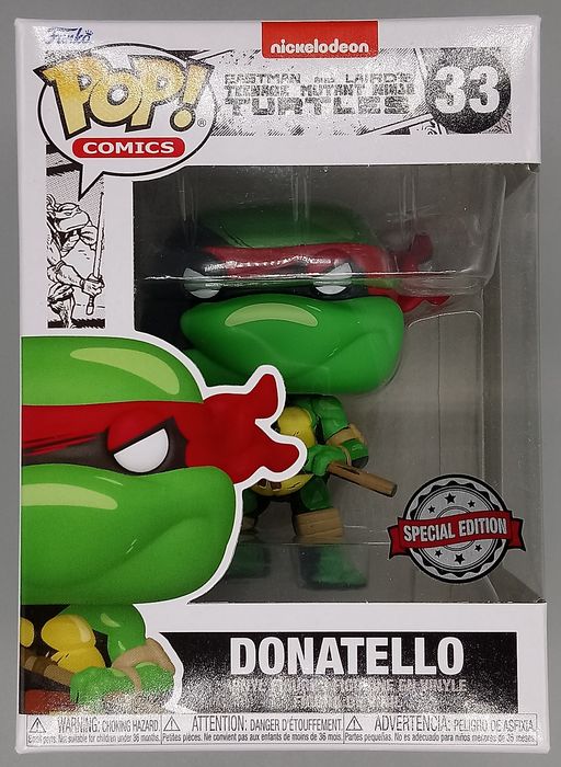 33 Donatello - TMNT Teenage Mutant Ninja Turtles Funko POP
