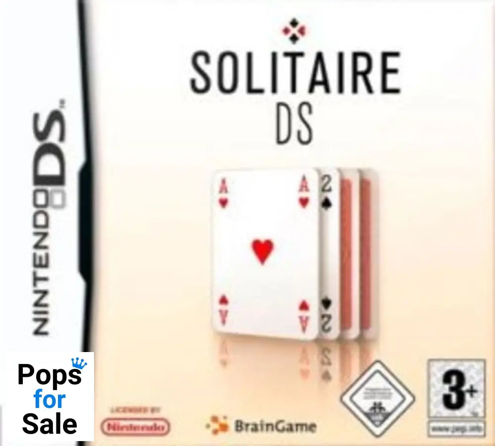 Solitaire DS for Nintendo DS - Just Cartridge