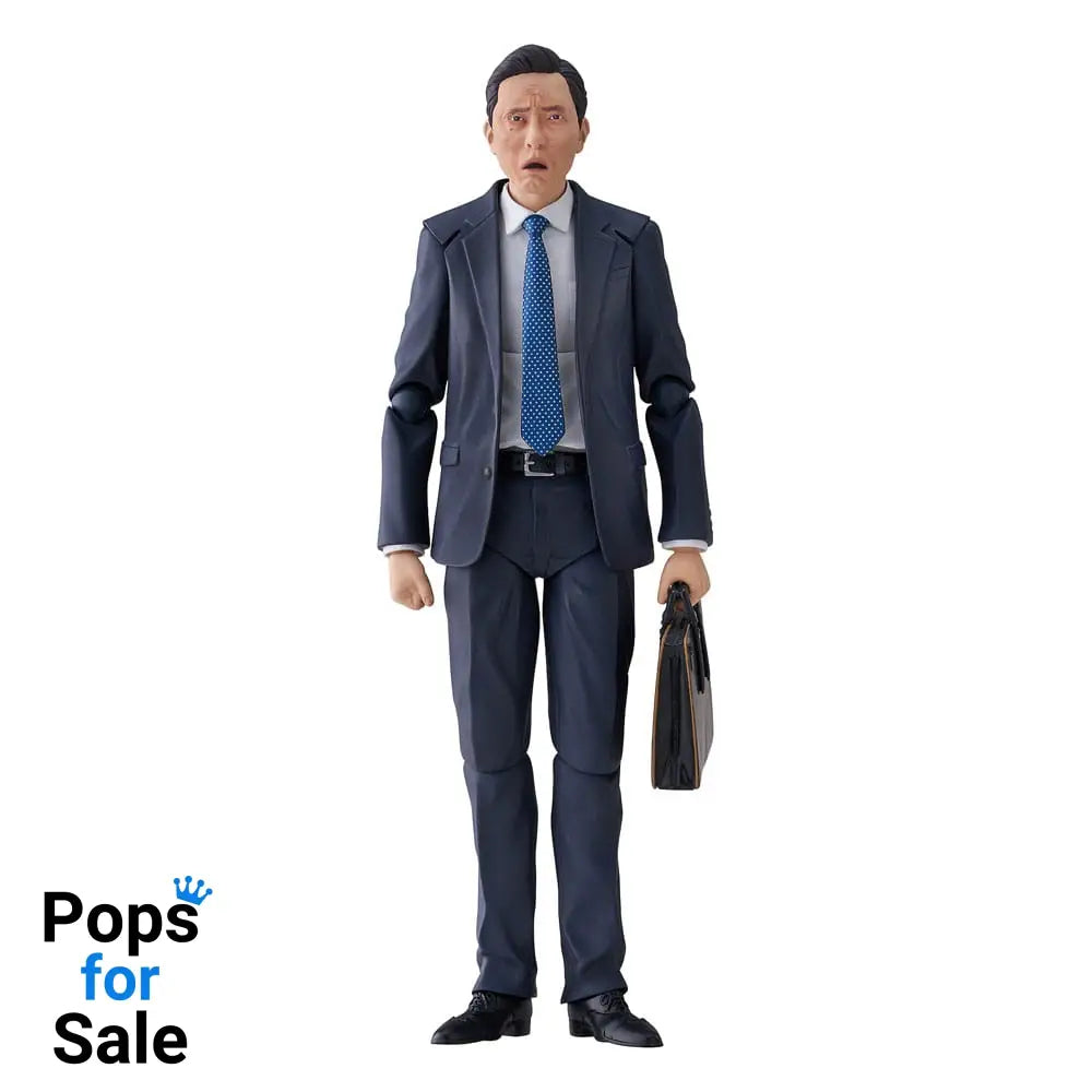 Solitary Gourmet Figma Action Figure Goro Inogashira Yutaka Matsushige Ver. Renewal Edition - Nostalgic Teishoku Restaurant Set 17 cm