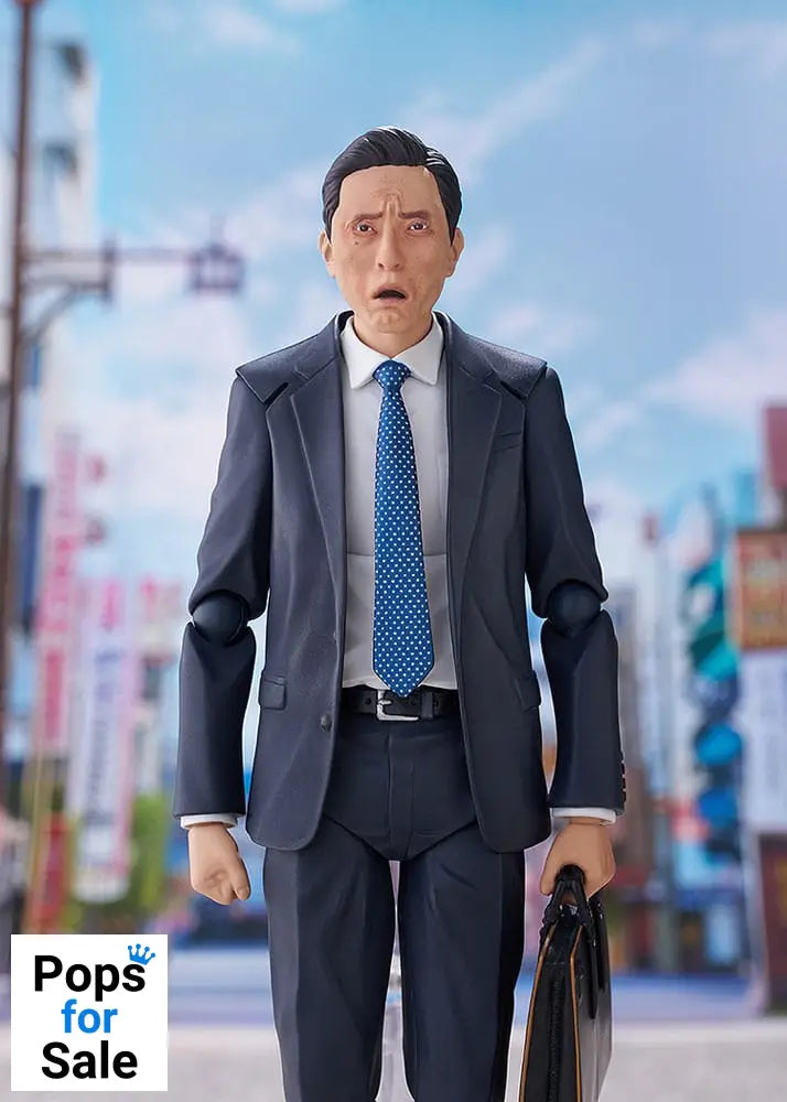 Solitary Gourmet Figma Action Figure Goro Inogashira Yutaka Matsushige Ver. Renewal Edition - Nostalgic Teishoku Restaurant Set 17 cm