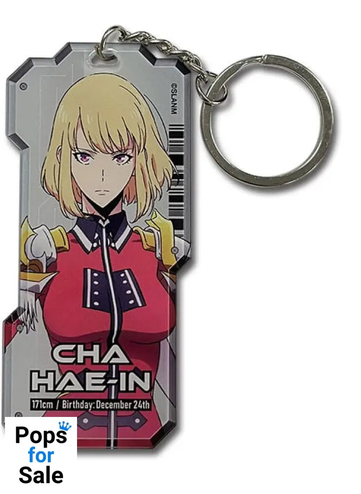 Solo Leveling Acrylic Keychain Cha Hae-In Keyrings