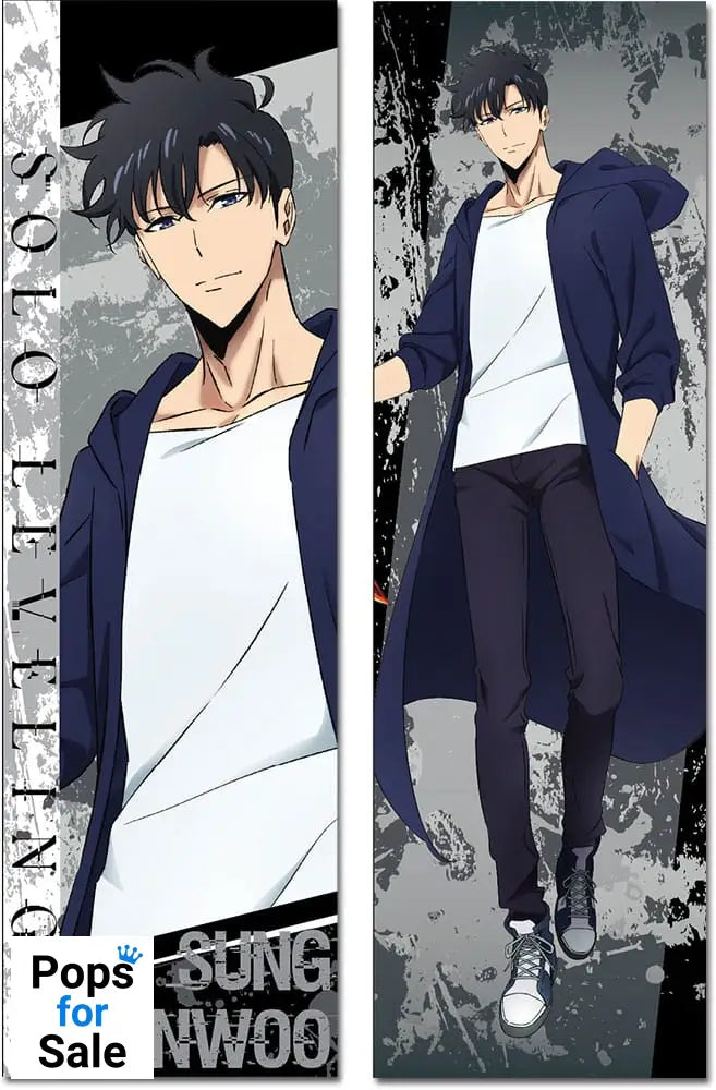 Solo Leveling Dakimakura Pillow Sung Jinwoo S Rank