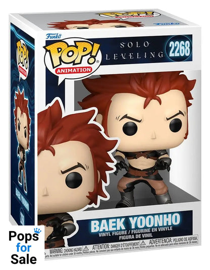 Solo Leveling POP! Animation Vinyl Figure Baek Yoonho 9 cm