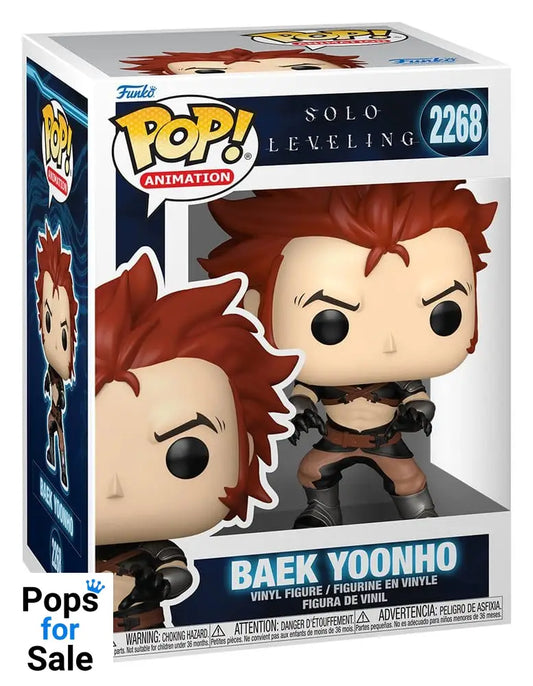 Solo Leveling POP! Animation Vinyl Figure Baek Yoonho 9 cm