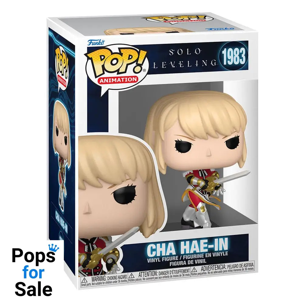 Solo Leveling POP! Animation Vinyl Figure Cha Hae-In 9 cm
