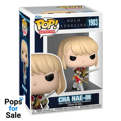 Solo Leveling POP! Animation Vinyl Figure Cha Hae-In 9 cm