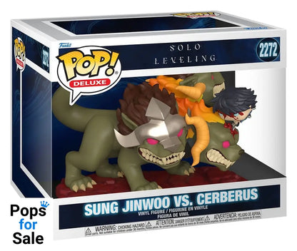 Solo Leveling POP! Deluxe Vinyl Figure Jinwoo Vs Cerberus 9 cm