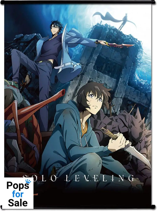 Solo Leveling Wall Scroll Sung Jinwoo Key Art 44 x 33 cm