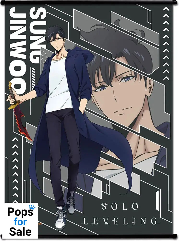 Solo Leveling Wall Scroll Sung Jinwoo S-Rank #2 44 x 33 cm