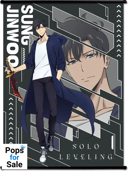 Solo Leveling Wall Scroll Sung Jinwoo S-Rank #2 44 x 33 cm