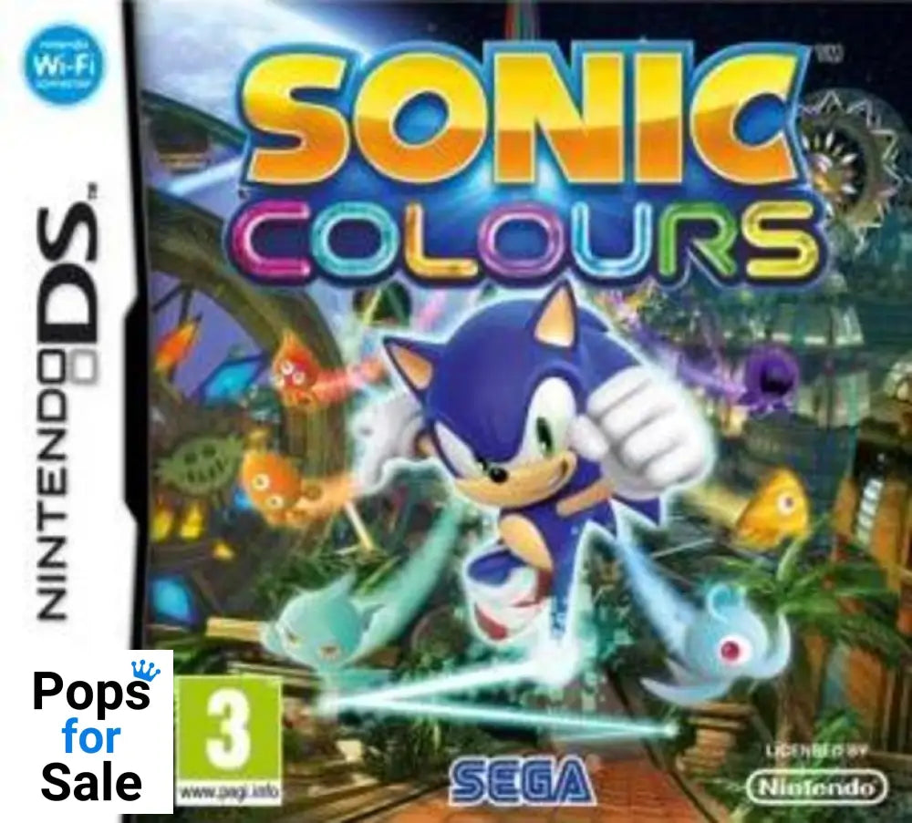 Sonic Colours for Nintendo DS/3DS - [No Manual]