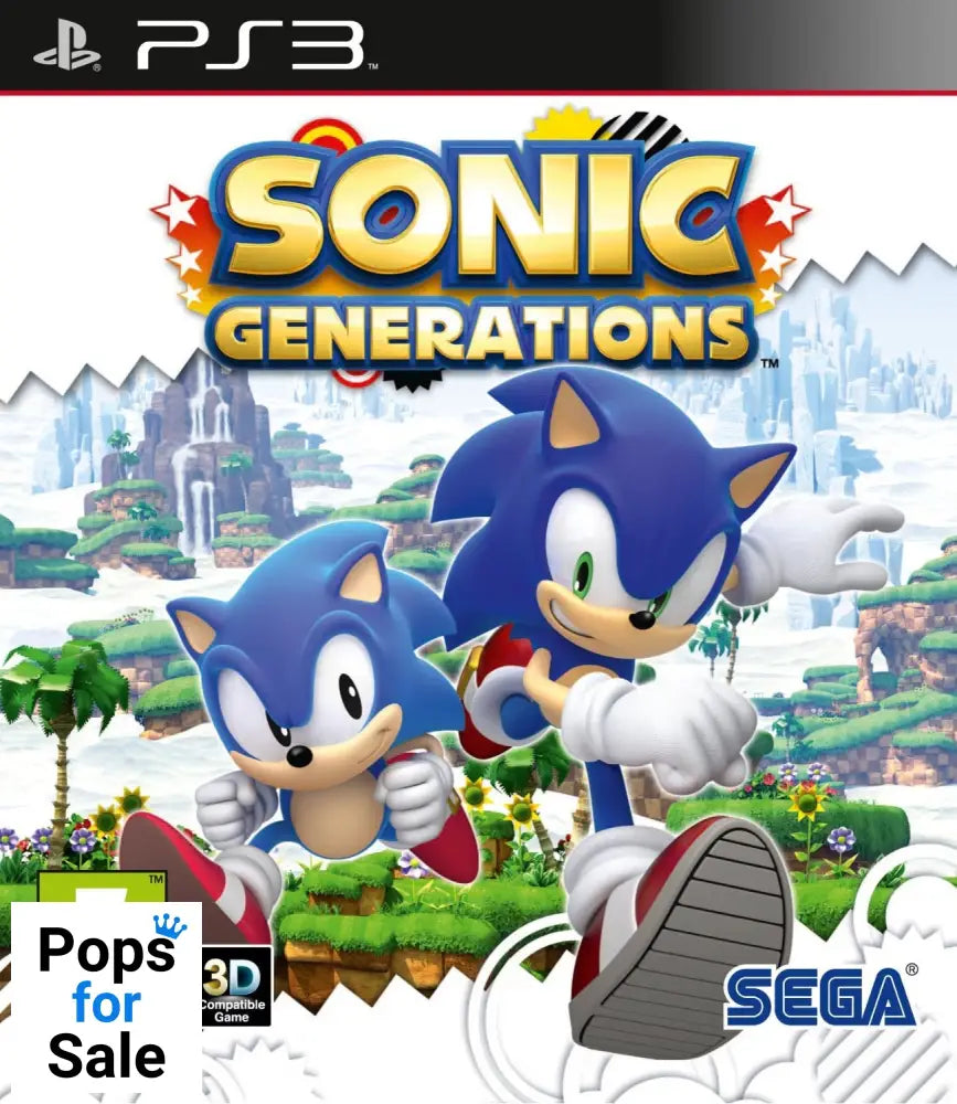 Sonic Generations for Playstation 3 (PS3)