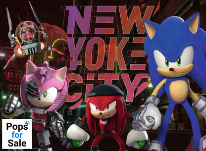 Sonic Prime Children's Jigsaw Puzzle XXL New York City (300 pieces)