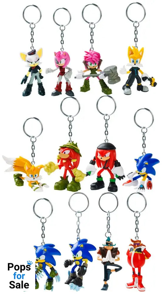 Sonic Prime Keychain 7 cm Display (12) Action figures