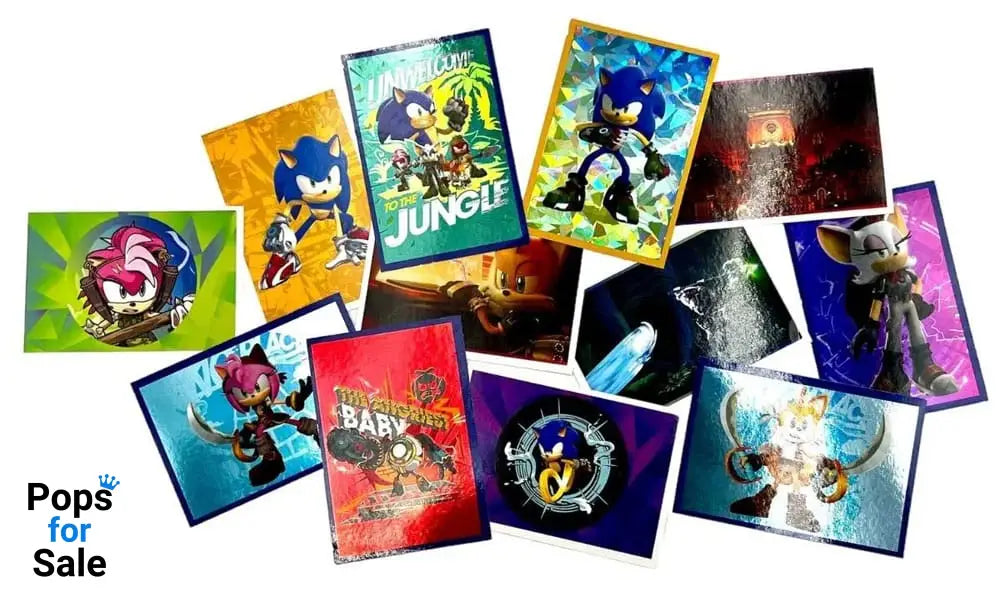 Sonic Prime Sticker Collection Display (36)
