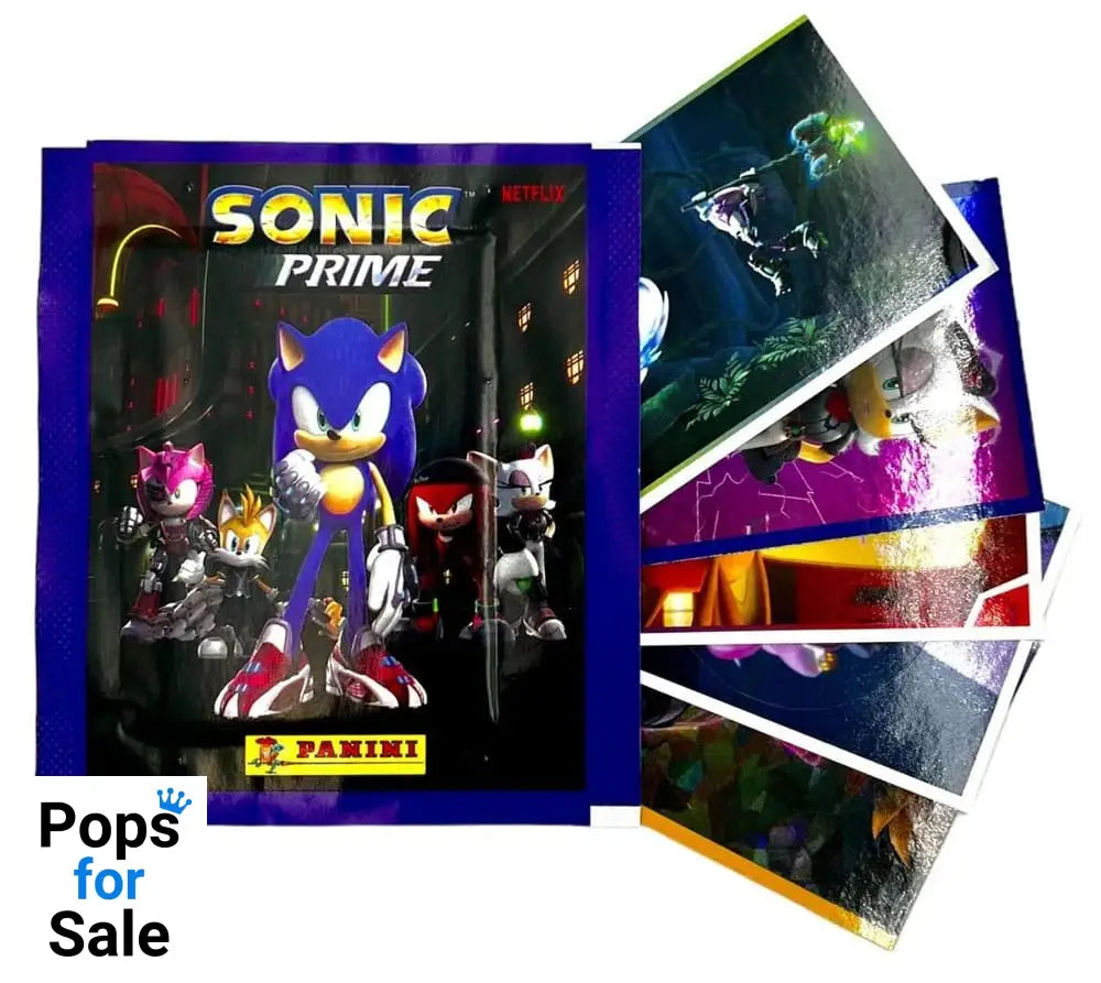 Sonic Prime Sticker Collection Display (36)
