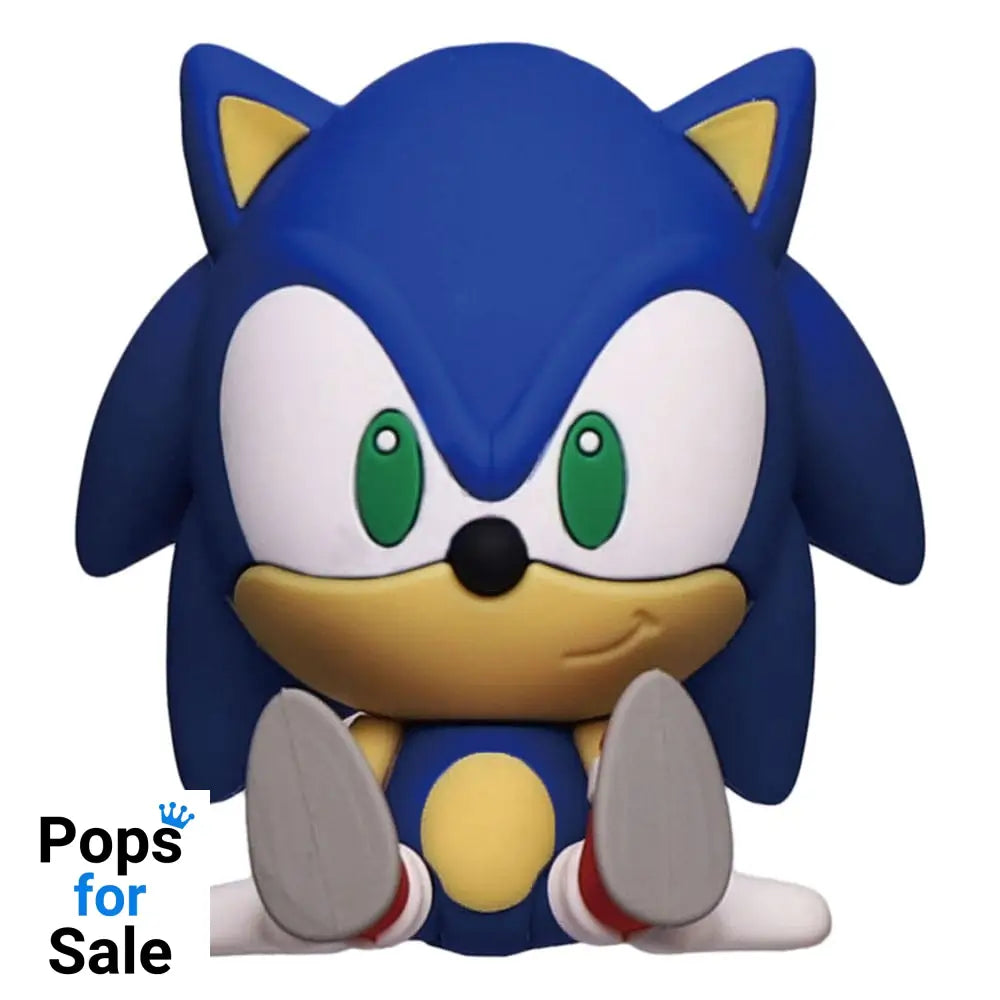 Sonic - The Hedgehog 3D Magnet Sonic Sitting
