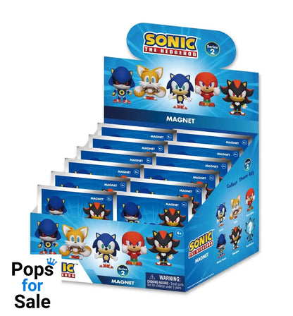 Sonic the Hedgehog blind pack Series 2 Display (12)